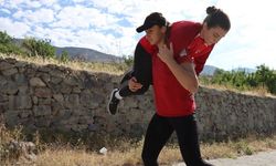 Kadın milli güreşçiler olimpiyat hedefiyle Erzincan'da güç depoluyor