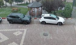 Tokat'ta dolu etkili oldu