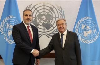 Dışişleri Bakanı Fidan, BM Genel Sekreteri Guterres ile görüştü