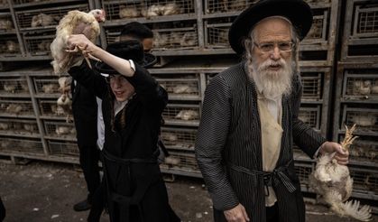 Kudüs'te Yahudilerin "Kaparot" ayini