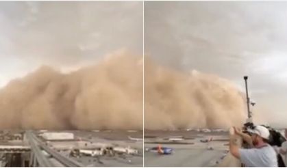 ABD'nin Arizona eyaletinde dev toz bulutu