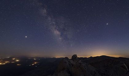 Isparta'da Perseid meteor yağmuru