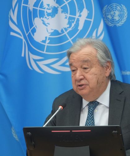 BM Genel Sekreteri Guterres'ten üye devletlere UNRWA için mali destek çağrısı