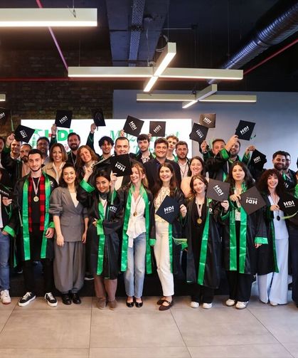 HDI Kampüs ikinci dönem mezunlarını verdi