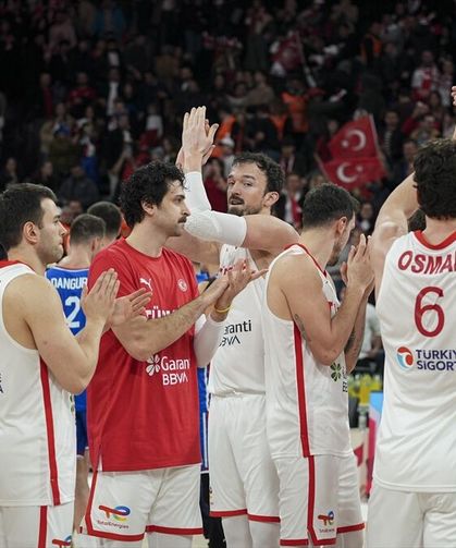 Türkiye, FIBA'nın Dünya Kupası Avrupa Elemeleri 'güç sıralamasında' ilk sırada
