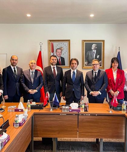 Arnavutluk Tarım ve Kırsal Kalkınma Bakanlığı heyetinden TARSİM'e ziyaret