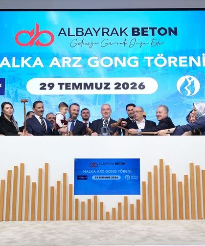 Borsa İstanbul'da gong Albayrak Hazır Beton Sanayi ve Ticaret AŞ için çaldı
