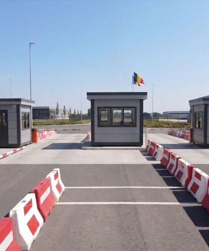 Karmod Belçika için güvenlik kulübeleri üretti