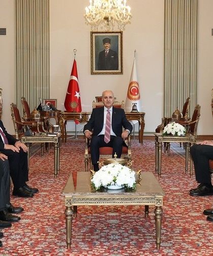 TBMM Başkanı Kurtulmuş'tan 15 Temmuz gazilerine 'Teşekkür Beratı' takdimi