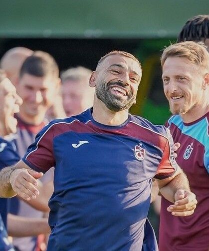 Muhammed Salah Trabzonspor'da ilk antrenmanına çıktı