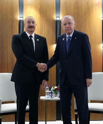 Cumhurbaşkanı Erdoğan'dan Azerbaycan Cumhurbaşkanı Aliyev'e 'Anım Günü' telefonu