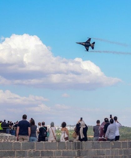 SOLOTÜRK Diyarbakır'da prova uçuşu yaptı