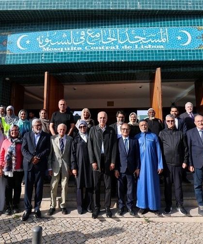 TBMM Başkanı Kurtulmuş, Portekiz'deki Müslüman toplumun temsilcileriyle bir araya geldi