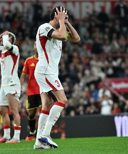 A Milli Futbol Takımı, Belçika'ya 3-0 mağlup oldu