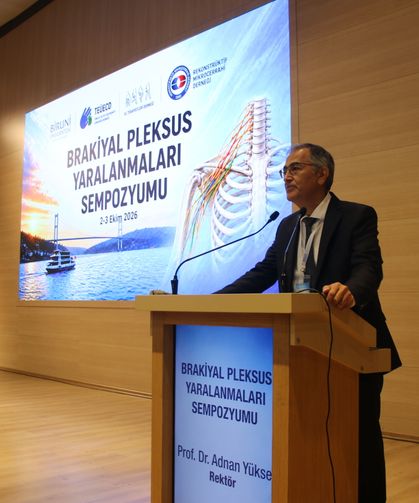 Biruni Üniversitesi'nde brakiyal pleksus yaralanmaları sempozyumu düzenlendi