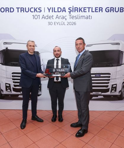 Ford Trucks'tan Yılda Şirketler Grubuna 101 araçlık teslimat