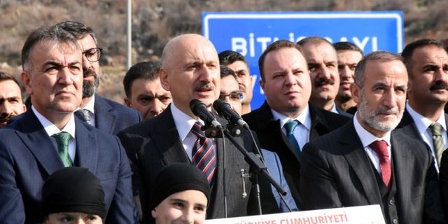 Bitlis Çayı Viyadüğü törenle trafiğe açıldı