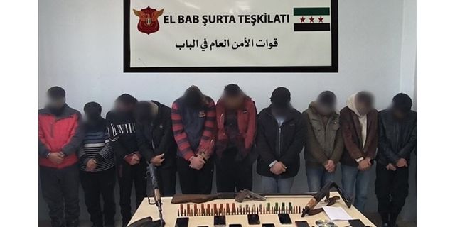 El Bab'da terör örgütü DEAŞ'a yönelik operasyonda 15 zanlı tutuklandı