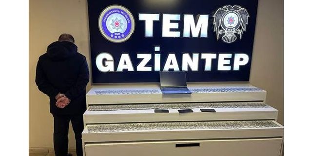 Gaziantep'te DEAŞ'ın üst düzey yöneticilerinden olduğu değerlendirilen zanlı yakalandı