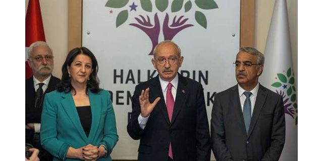 CHP Genel Başkanı Kılıçdaroğlu HDP'yi ziyaret etti