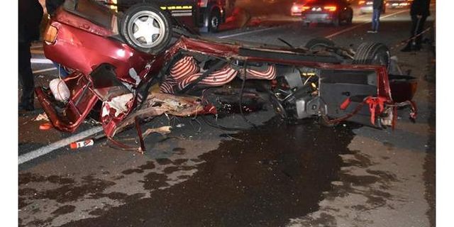 Trabzon'daki trafik kazasında 2 kişi öldü, 2 kişi ağır yaralandı
