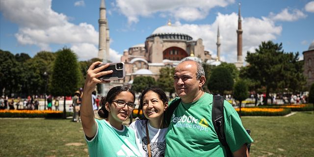 Türkiye yılın ilk çeyreğinde 6 milyon 212 bin yabancı ziyaretçi ağırladı