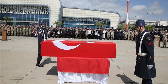 Şehit Jandarma Astsubay Üstçavuş Mehmet Gündüz, Tokat'ta son yolculuğuna uğurlandı