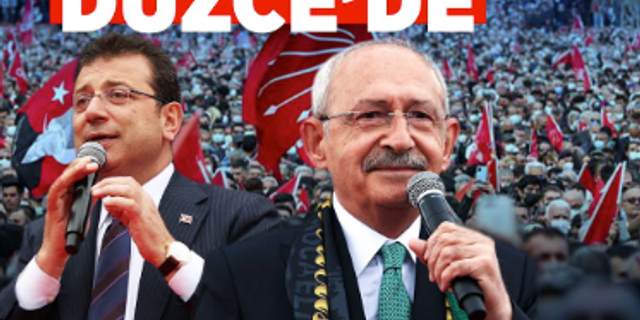 Son Dakika: Kemal Kılıçdaroğlu Düzce'de