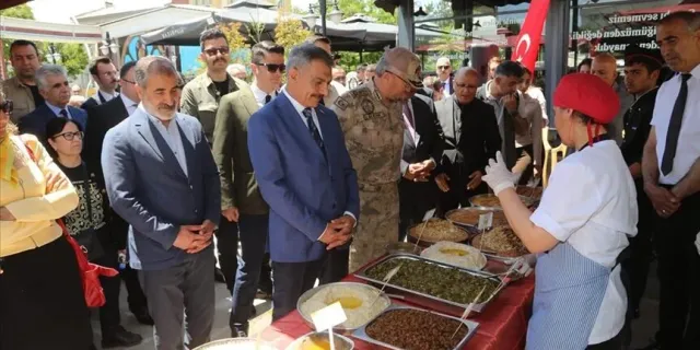 Tunceli'de "Türk Mutfağı Haftası" kapsamında yöresel lezzetler tanıtıldı