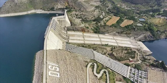 Keban Barajı'nda su seviyesi son yağışlarla normale döndü