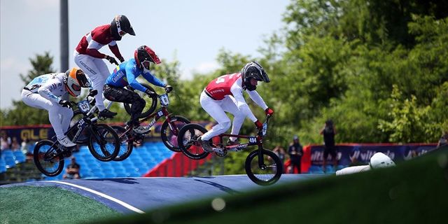 Bisiklette 2023 BMX Avrupa Kupası'nın 9. etap yarışları Sakarya'da yapıldı