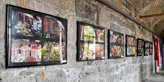 Hırvatistan'da Türkiye'den yemek fotoğraflarının yer aldığı sergi açıldı