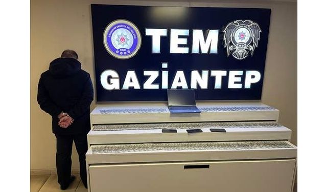 Gaziantep'te DEAŞ'ın üst düzey yöneticilerinden olduğu değerlendirilen zanlı yakalandı
