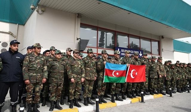 Azerbaycanlı arama kurtarma ekiplerinin dönüş yolculuğu sürüyor