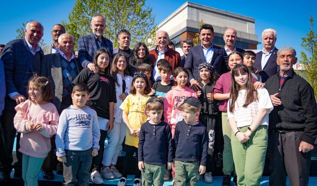 Celal Erdoğan Parkı Başkan Yıldırım tarafından hizmete açıldı