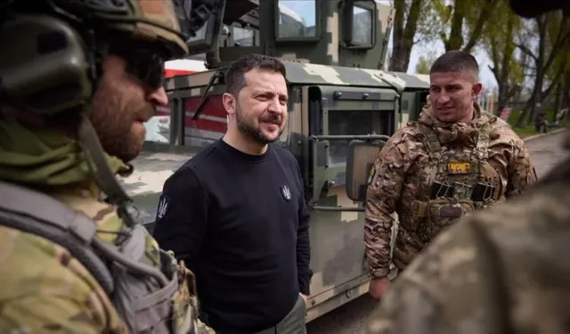 Zelenskiy: Ukrayna ordusu, doğu cephesinde Rusları bazı yönlerde geri püskürttü
