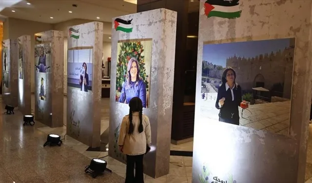 Filistin'de "Şirin Ebu Akile Medya Müzesi"nin temel atma töreni yapıldı