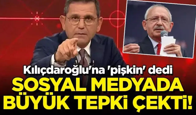 Fatih Portakal Kılıçdaroğlu'na 'pişkin' demesine gazetecilerden tepki
