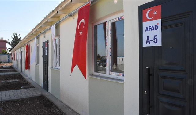 Depremzedeler için Kırıkhan'da inşa edilen geçici yaşam konutlarında sona gelindi