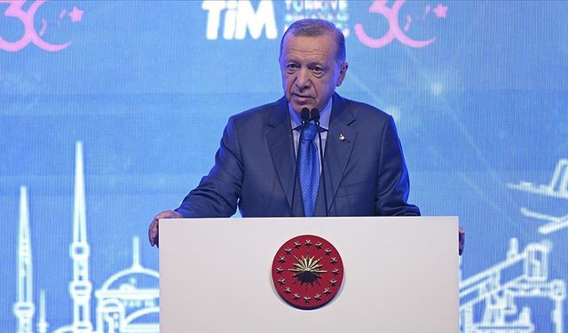 Cumhurbaşkanı Erdoğan: İhracatımızı bu yıl sonunda 265 milyar dolara ulaştırmak istiyoruz