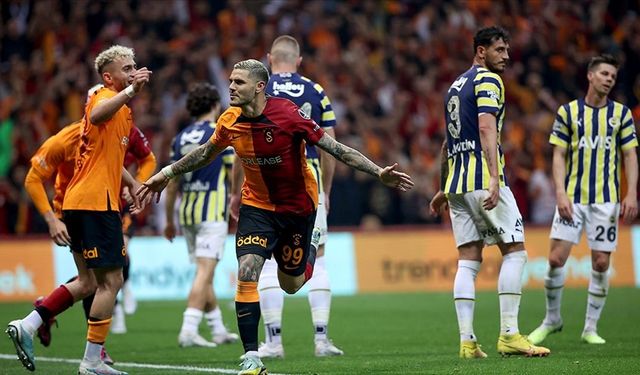 Galatasaray şampiyonluğunu derbi galibiyetiyle taçlandırdı