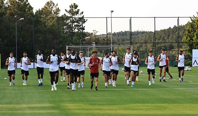 Beşiktaş, Tirana maçı hazırlıklarına başladı