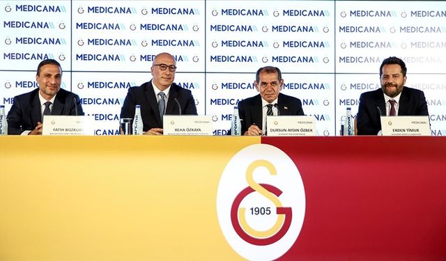Galatasaray, Medicana Sağlık Grubu ile sponsorluk anlaşması imzaladı