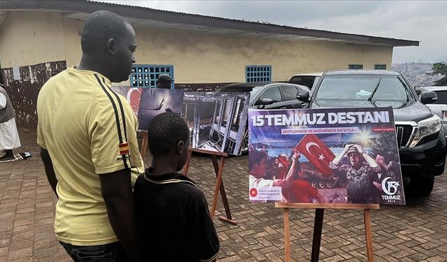 TİKA, Kamerun'da 15 Temmuz Demokrasi ve Milli Birlik Günü fotoğraf sergisi düzenledi
