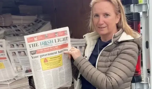 The Irish Light: Aşı ölümünü yanlış şekilde iddia eden gazete tarafından taciz edilen kadın