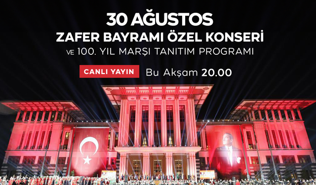 Cumhuriyet’in 100. yılına özel hazırlanan marş ilk kez TRT ekranlarında yayınlanacak