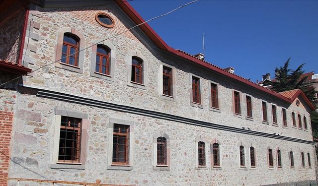 Bolu'da tarihi "Kiliseli Tüccar Hanı" restore edildi