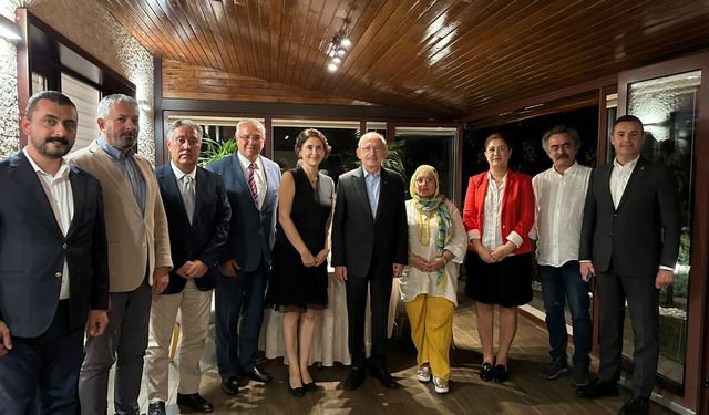 CHP Genel Başkanı Kılıçdaroğlu, gazetecilerle buluştu