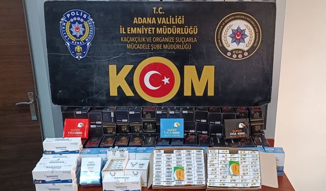 Adana'da sahte içki ve kaçakçılık operasyonunda 16 şüpheli yakalandı
