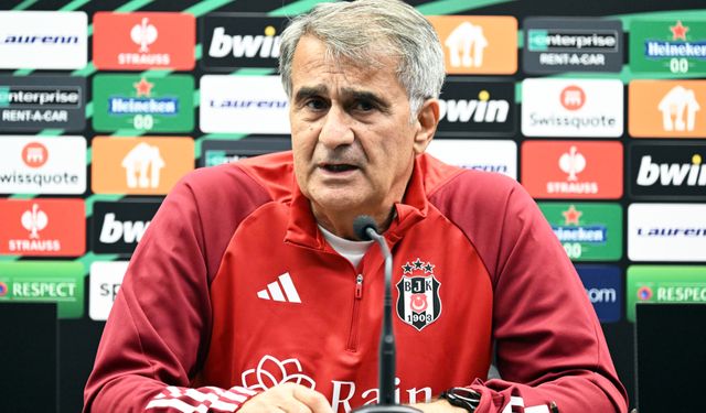 Beşiktaş Teknik Direktörü Şenol Güneş: Kazanmak istiyoruz